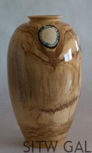 spalted-aspen-with antler-and-turquoise-inlay 