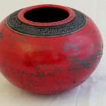 raku-red-pot