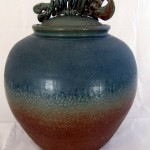 stoneware- blue-fish-vessel