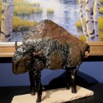 cave buffalo sculpture cave-buffalo-tammy-bality