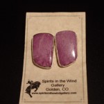 OLYMPUS DIGITAL CAMERA sugilite-post-earring