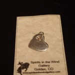OLYMPUS DIGITAL CAMERA Sterling Silver Heart Charm