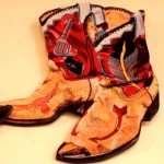 cowboys-and-indians-boots-wood-wall-plack-gary-sohrweid