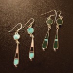 OLYMPUS DIGITAL CAMERA inlay-sterling-silver-earrings-jimmy-poyer