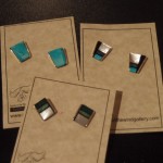 OLYMPUS DIGITAL CAMERA inlay-sterling-silver-earring-jimmy-poyer
