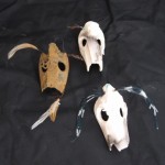 OLYMPUS DIGITAL CAMERA clay-horse-mask-wall-sculpture-cassandra-sharon