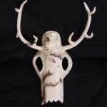 OLYMPUS DIGITAL CAMERA horsehair-equine-deer-dance-wall-mask