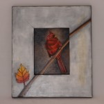 red-cardinal-painting-etching-on-board by-denise-meyers
