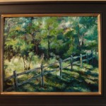 blue-fence-in-the-morning-theresa-beckemeyer