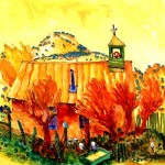 Orange Mesa Tom Noble Print