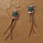Villa Grove Turquoise Inlay Earring Randy Christensen