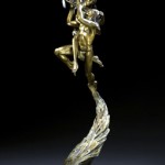 Courtship Bronze Sculpture Jerry McKellar