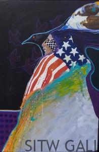 ravens-wisdom-bridge-shaman- acrylic-board-painting-j-nelson